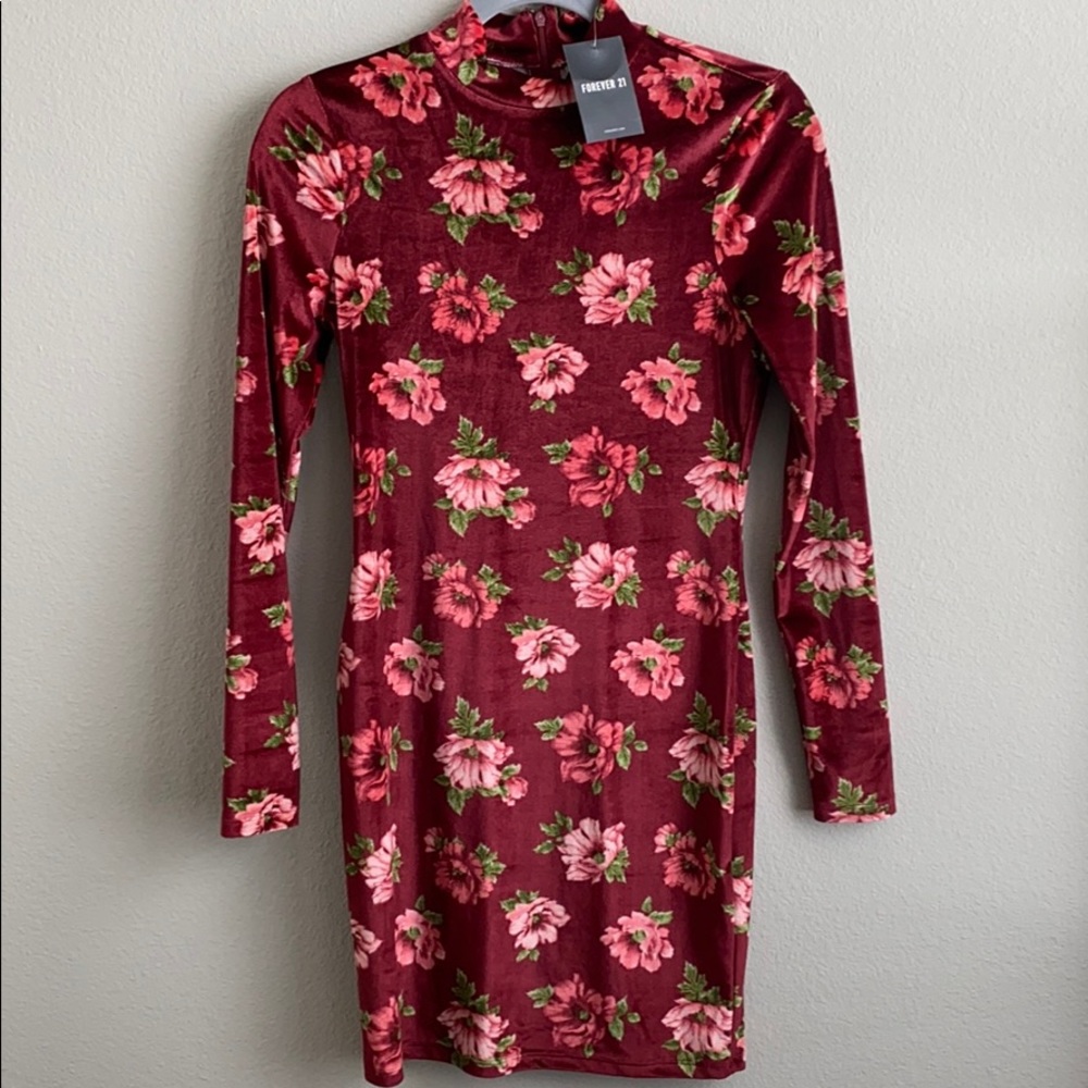 Forever 21 Soft “Velour” Dress